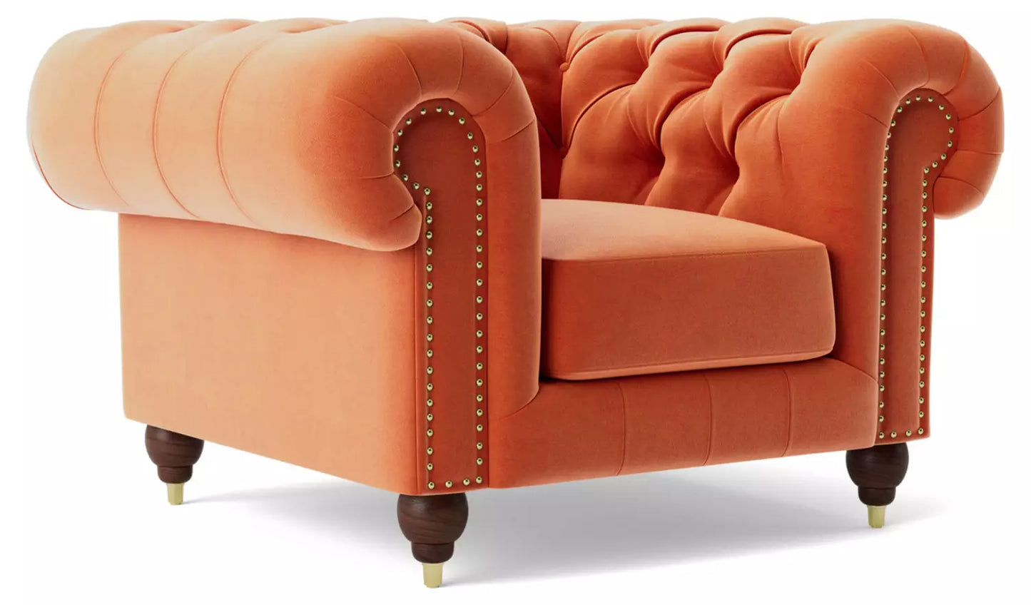 Chesterfield Tufted Studded Chair