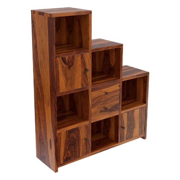 Step Solid wood book rack