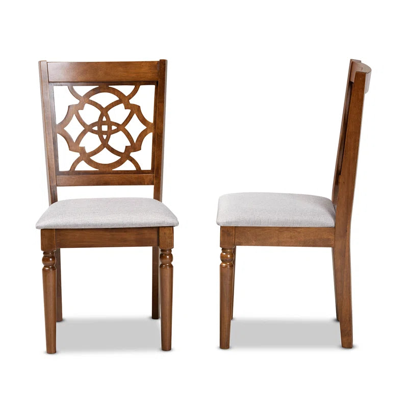 Bear Camp Acacia Wood Dining chair