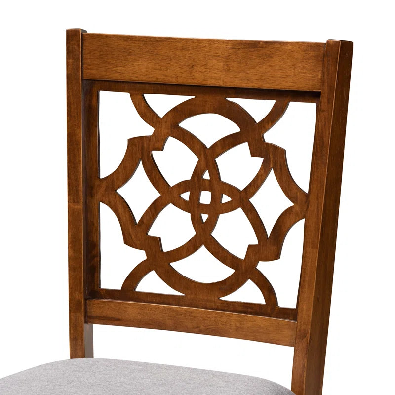 Bear Camp Acacia Wood Dining chair