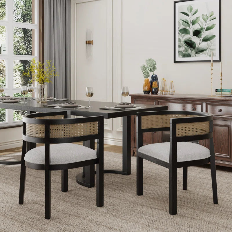 Cleopatra Wooden Dining chair with Armrest