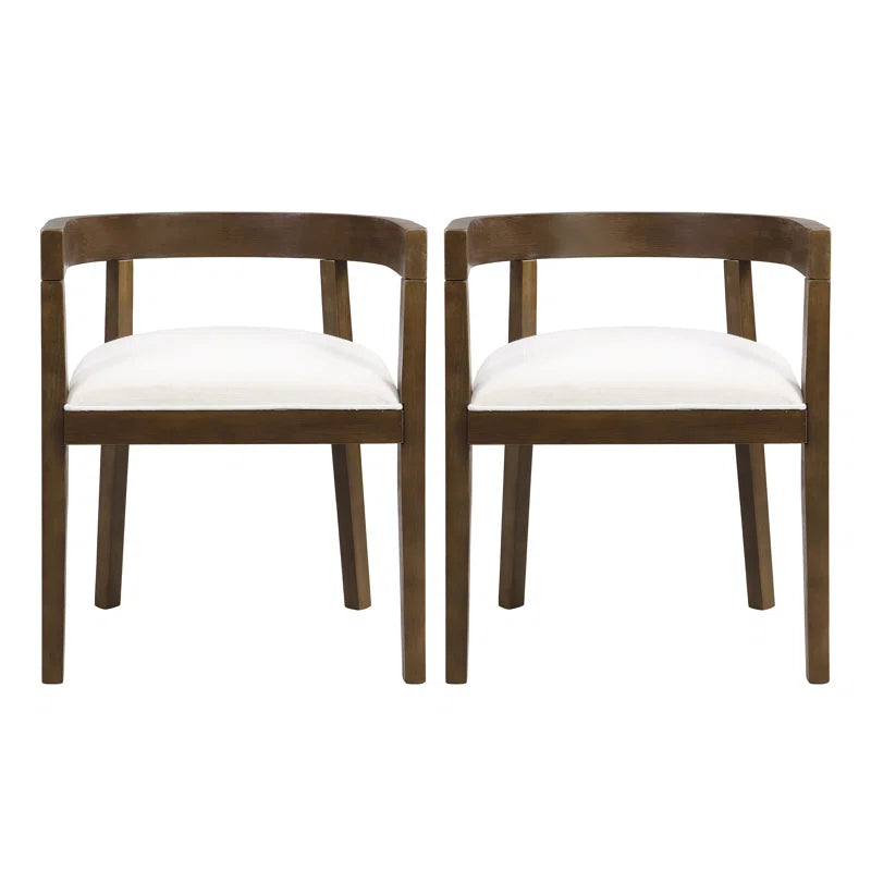 Henrish Wooden Dining chair with Armrest