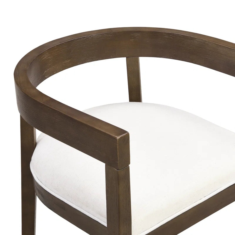 Henrish Wooden Dining chair with Armrest