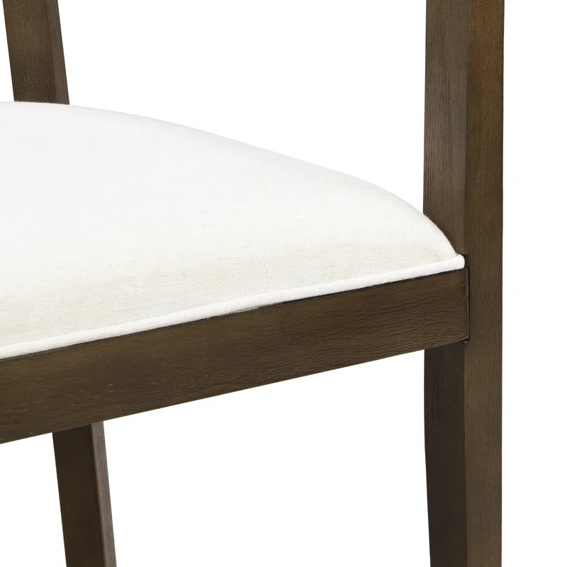 Henrish Wooden Dining chair with Armrest
