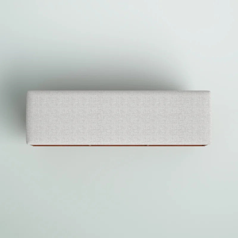 Wayne Bench solid wood bench with stain resistant fabric