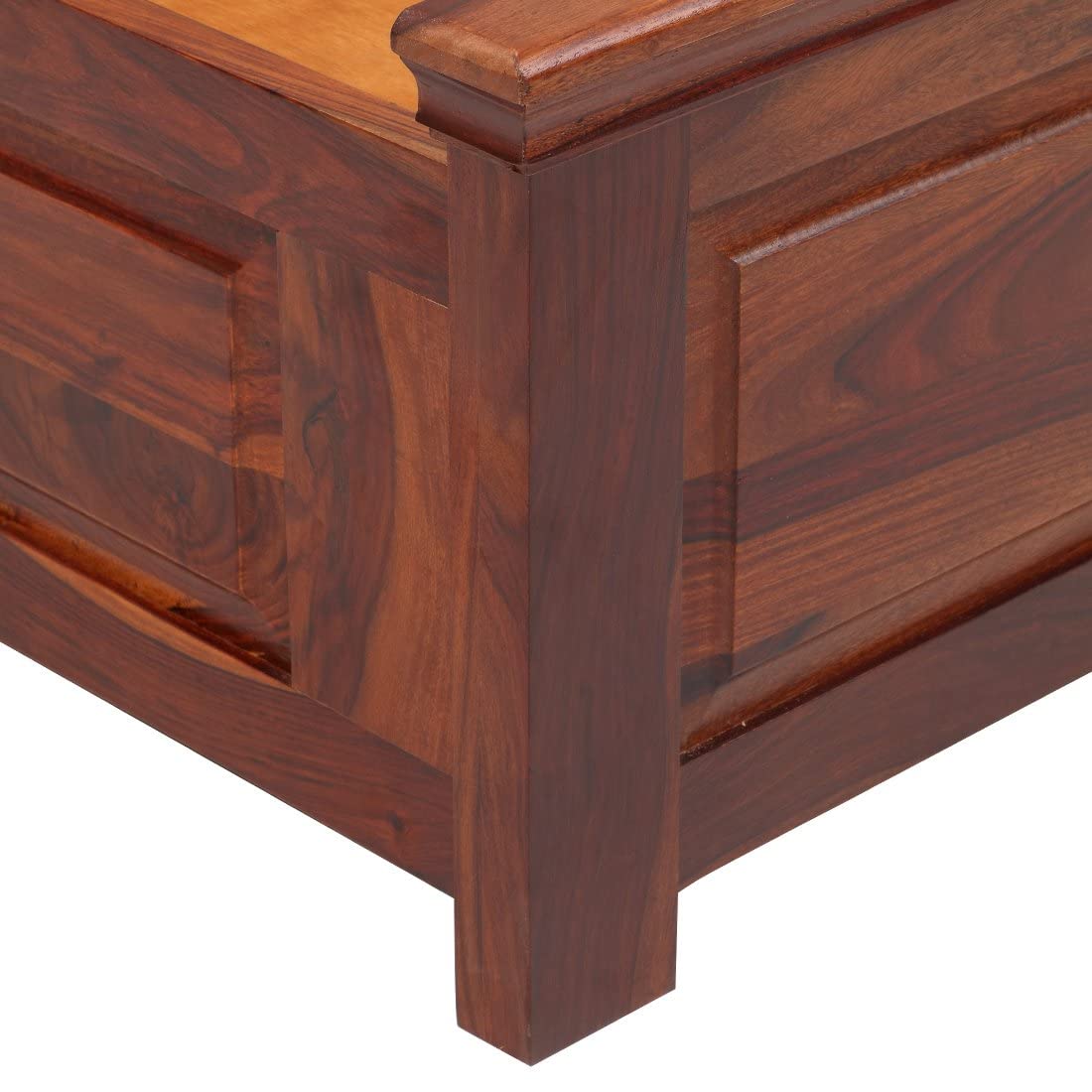 Heritage Solid wood bed With Storage