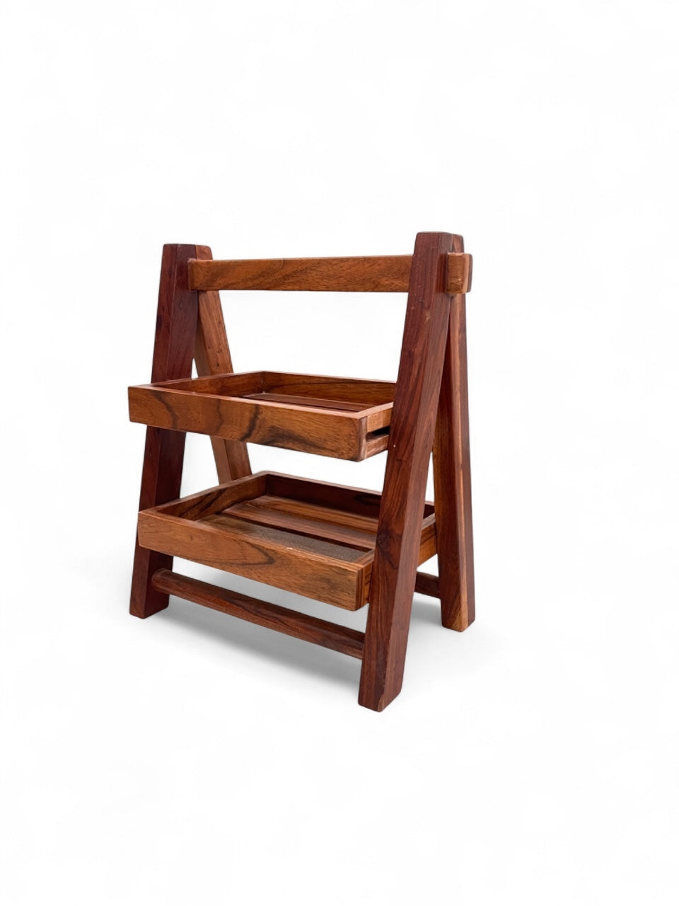2 LAYER PARTY RACK MULIT USAGE SOLID WOOD RACK