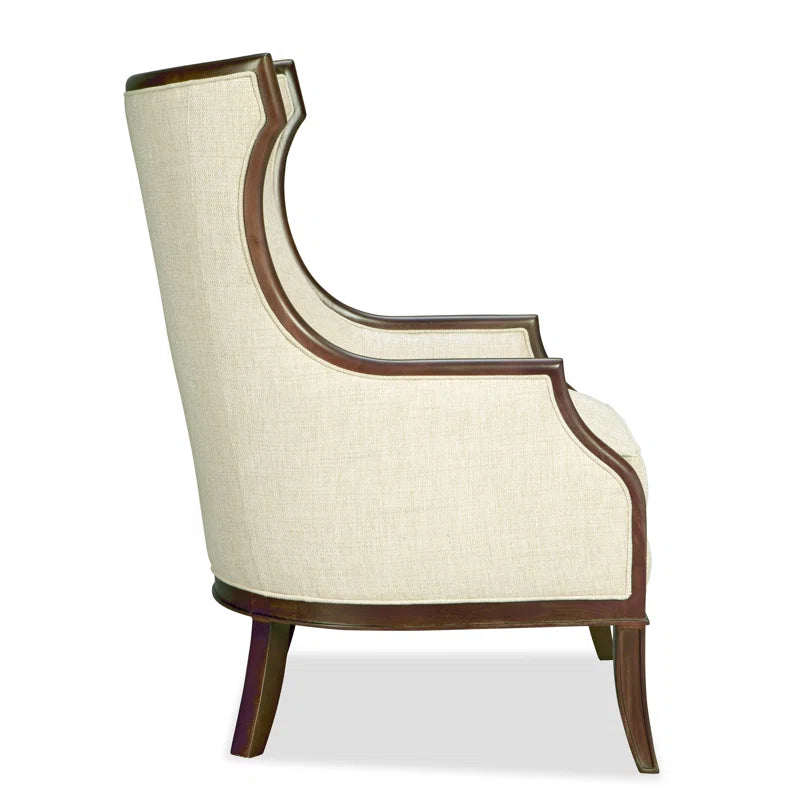 Mario Solid Wood Chair with stain resistant fabric