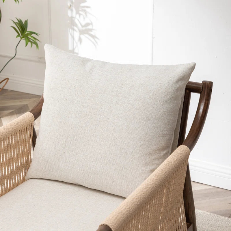 Rex Solid Wood Chair with stain resistant fabric
