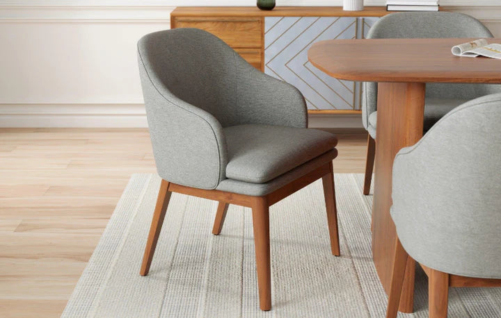 Wayne Square Dining chair With Stain Resistant Fabric