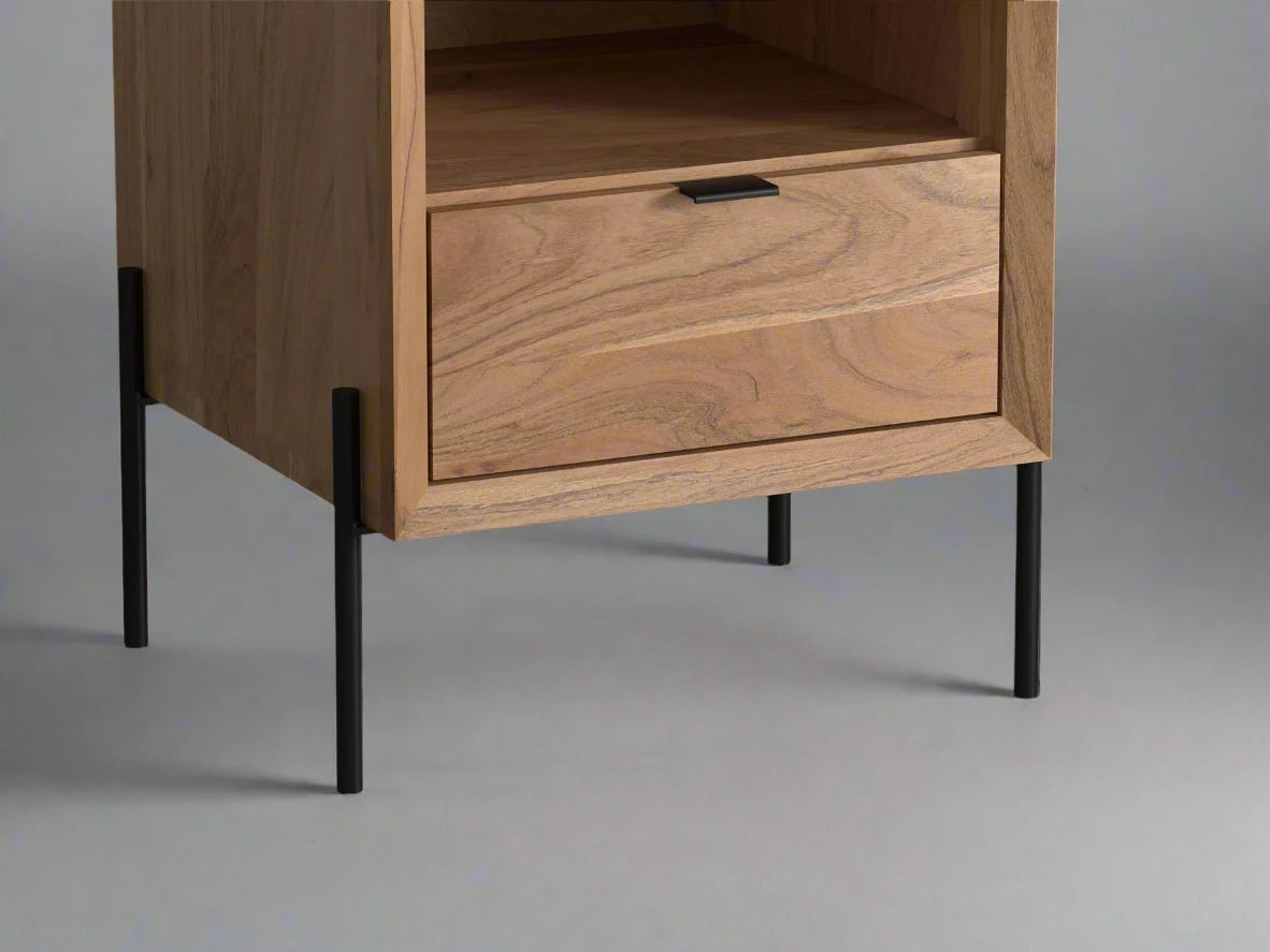 Terra Edge Side Table solid wood