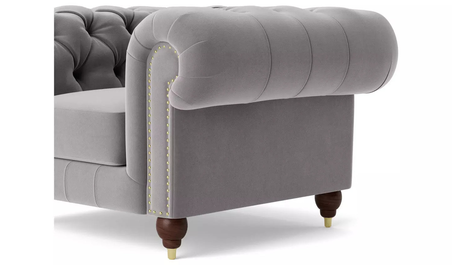 Chesterfield Tufted Studded Chair