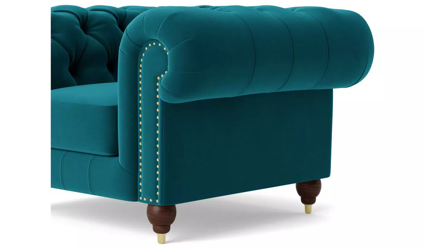 Chesterfield Tufted Studded Chair