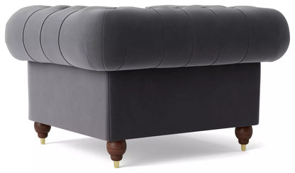 Chesterfield Tufted Studded Chair