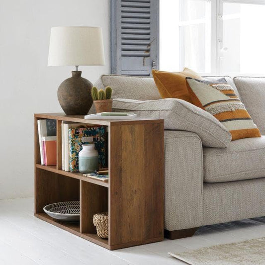 Multi Max Solid wood Sofa side table book case