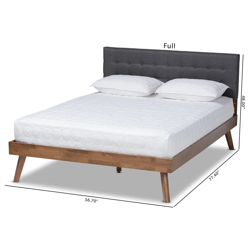 Solace Solid Wood Bed
