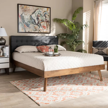 Solace Solid Wood Bed