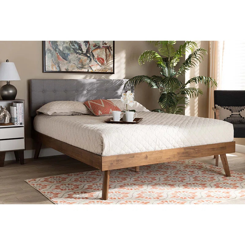 Solace Solid Wood Bed