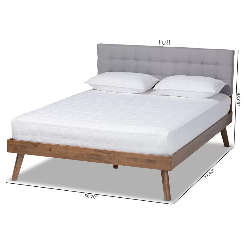 Solace Solid Wood Bed