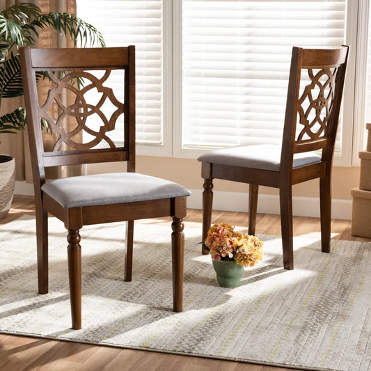 Bear Camp Acacia Wood Dining chair