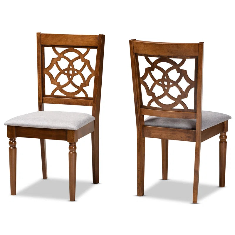 Bear Camp Acacia Wood Dining chair