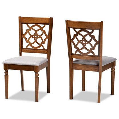 Bear Camp Acacia Wood Dining chair