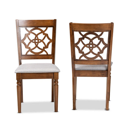 Bear Camp Acacia Wood Dining chair