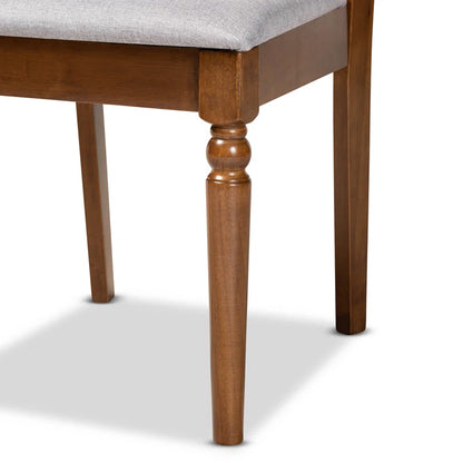 Bear Camp Acacia Wood Dining chair