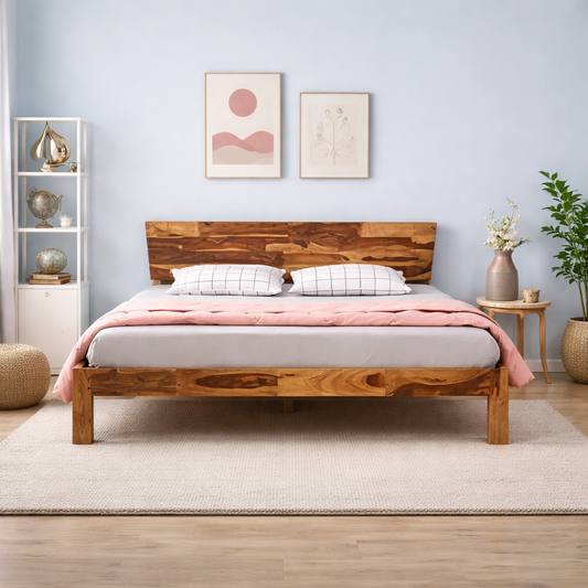 Breeze Solid Wood Bed