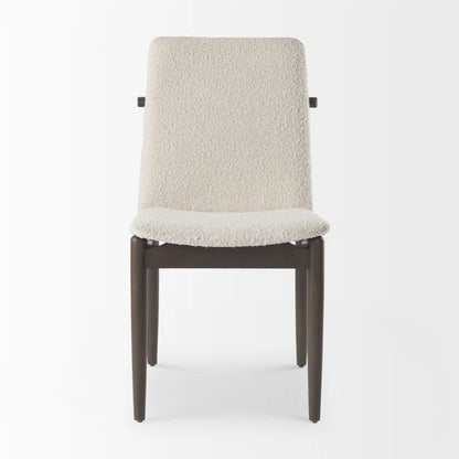 Corvet White ash wood Dining chair