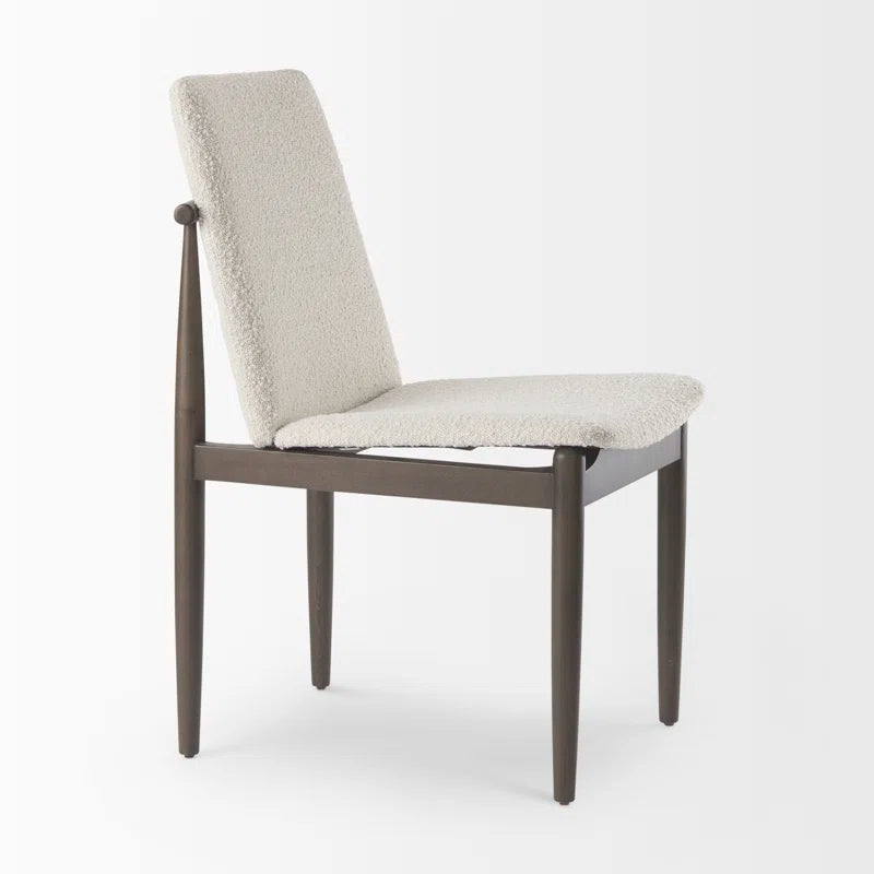 Corvet White ash wood Dining chair