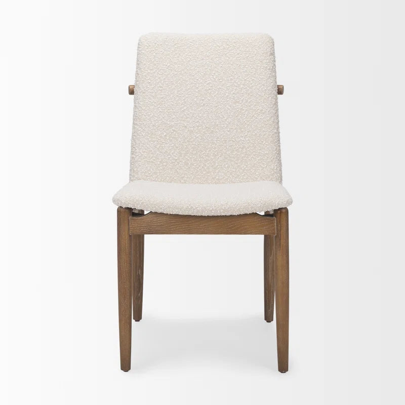 Corvet White ash wood Dining chair