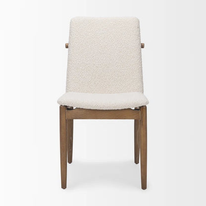 Corvet White ash wood Dining chair