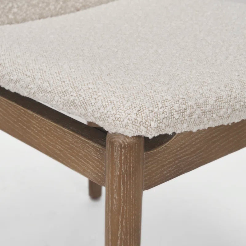 Corvet White ash wood Dining chair
