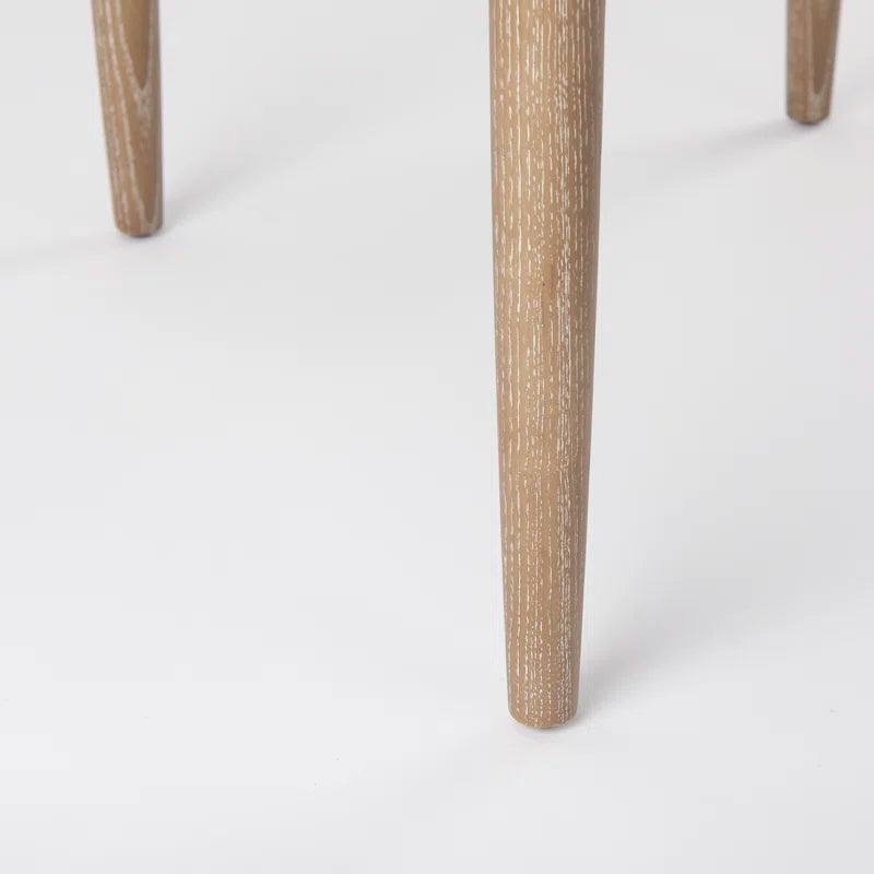Corvet White ash wood Dining chair