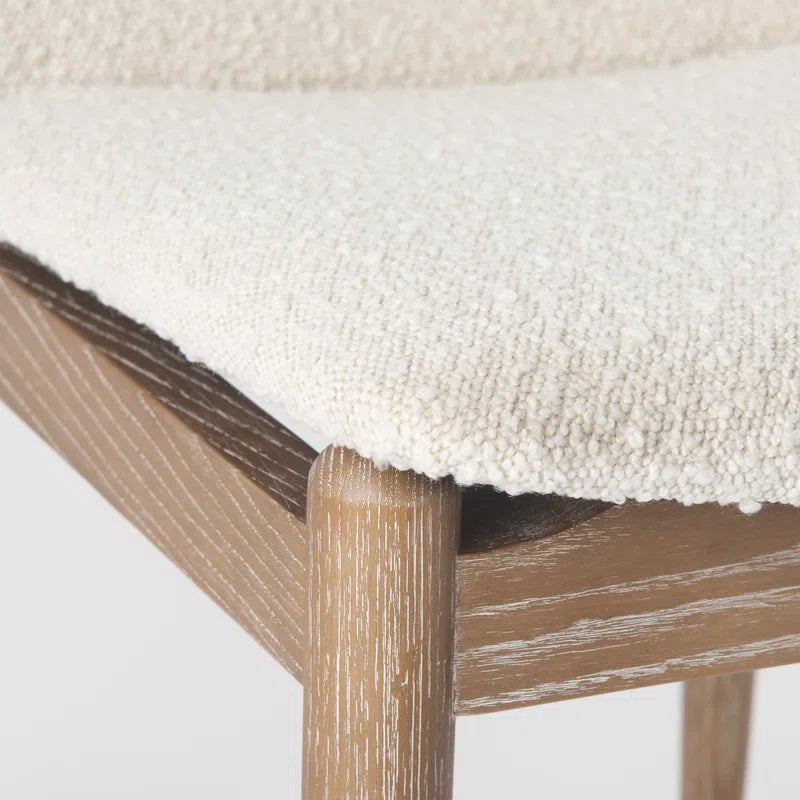 Corvet White ash wood Dining chair