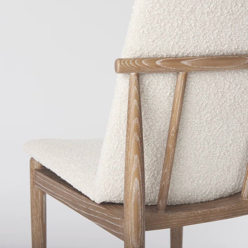 Corvet White ash wood Dining chair