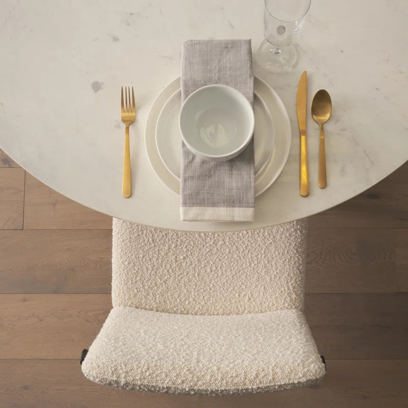 Corvet White ash wood Dining chair
