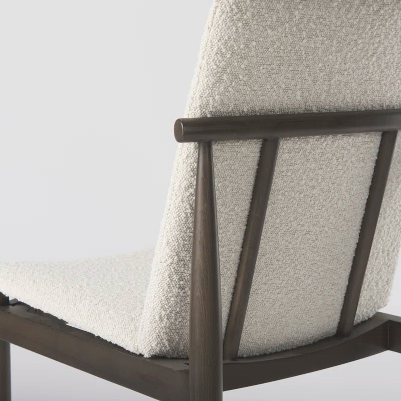 Corvet White ash wood Dining chair
