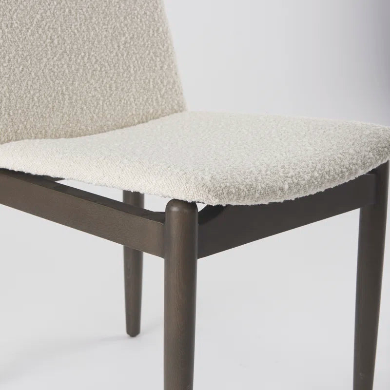 Corvet White ash wood Dining chair