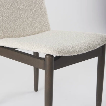 Corvet White ash wood Dining chair