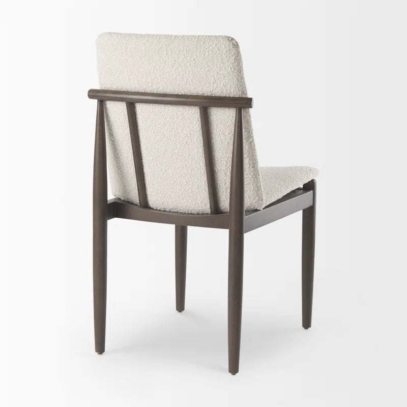 Corvet White ash wood Dining chair