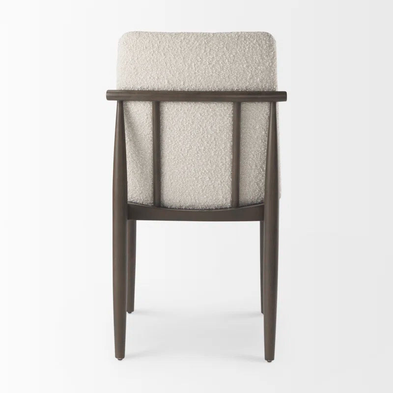 Corvet White ash wood Dining chair