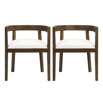 Henrish Wooden Dining chair with Armrest