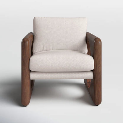 Hase Solid Wood Chair with stain resistant fabric