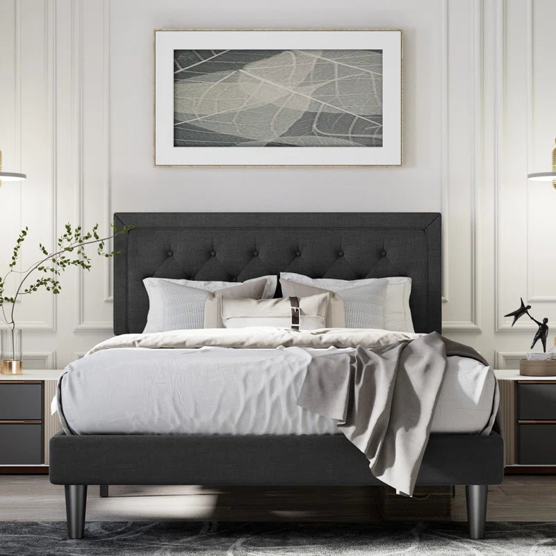 Eterna Solid Wood Bed