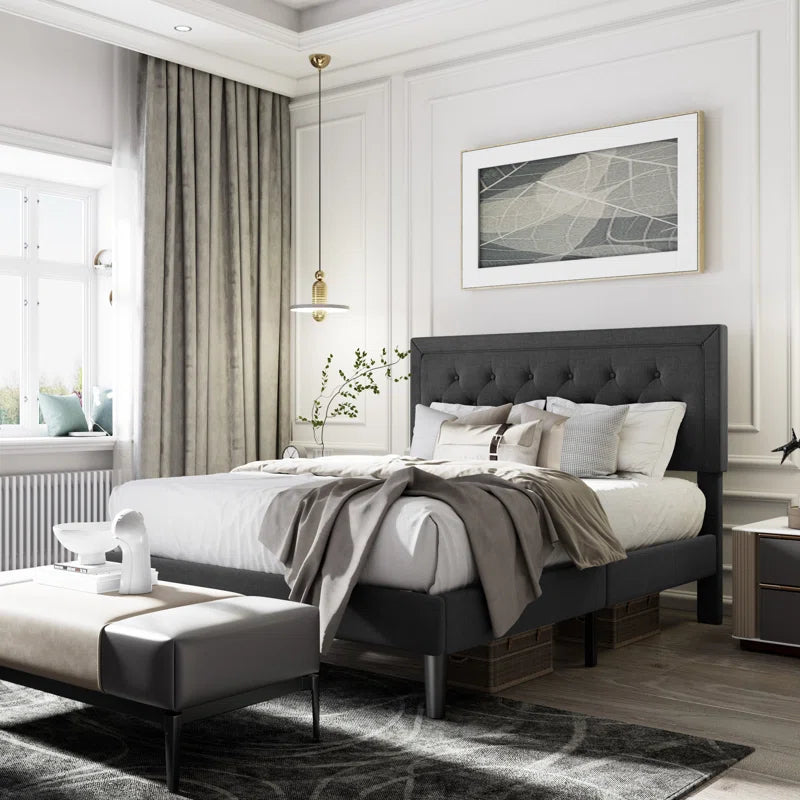 Eterna Solid Wood Bed
