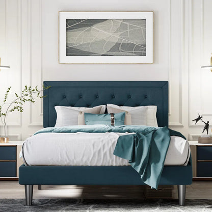 Eterna Solid Wood Bed