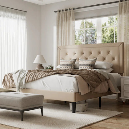 Eterna Solid Wood Bed