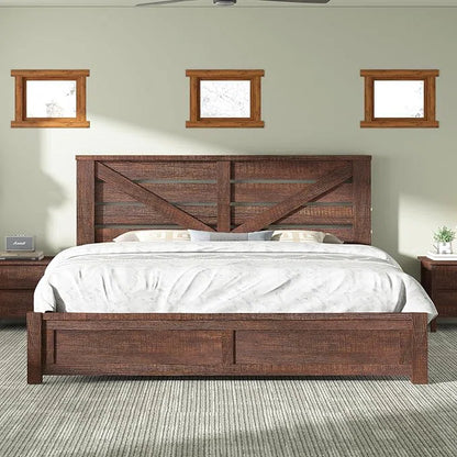Fram Solid Wood Bed